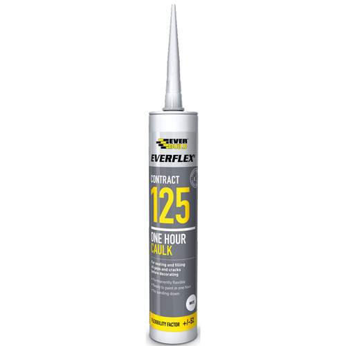 125 One Hour Caulk (White) 310ml