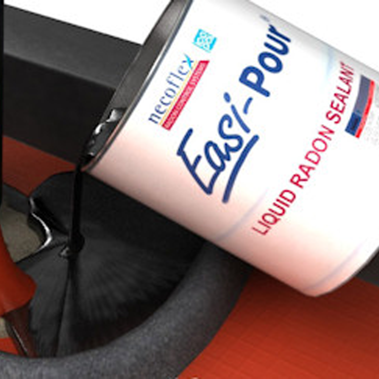 Icopal Easi-Pour Liquid Radon Sealant 6kg