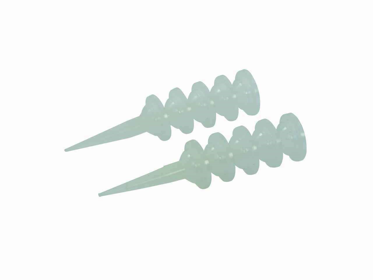 Silverline Silicone Sausage Gun Nozzles 10pk