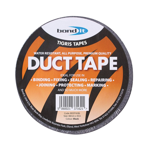 Duct Tape Black 48mm x 50m