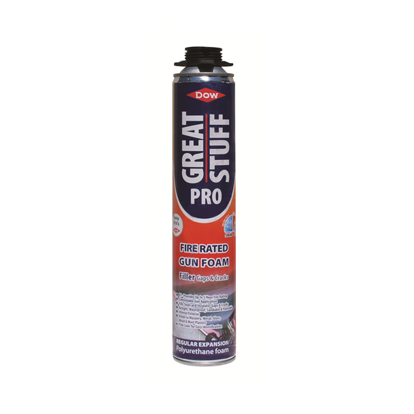 Dow Great Stuff Pro Fire Rated Gun Foam 750ml