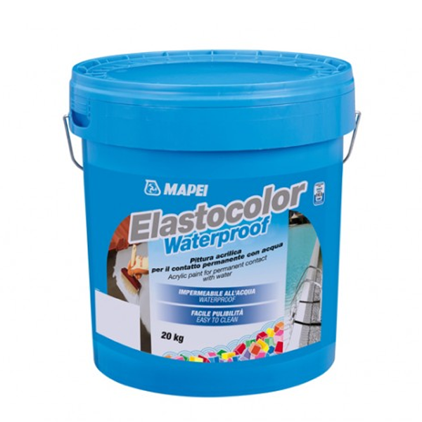 Mapei Elastocolor Waterproof White Base P 20kg - Resapol