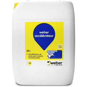 weber accelerateur monocouche 20ltr