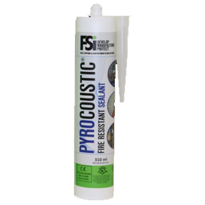 Pyrocoustic Fire Resistant Sealant White 310ml