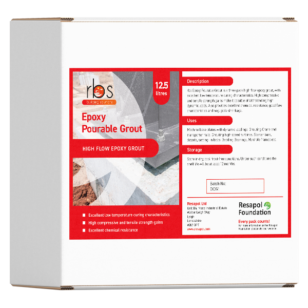 rbs Epoxy Pourable Grout 12.5ltr/26kg