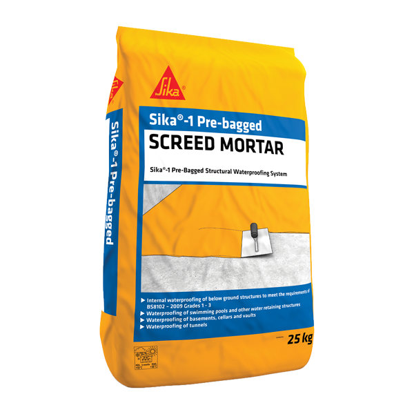 Sika 1 Pre-bag Screed Mortar 25kg (545779)