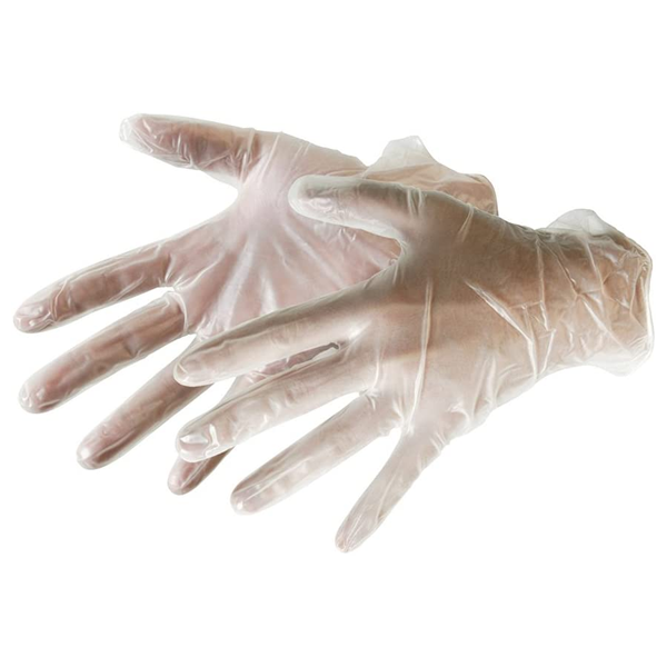 Silverline Vinyl Gloves 100pk