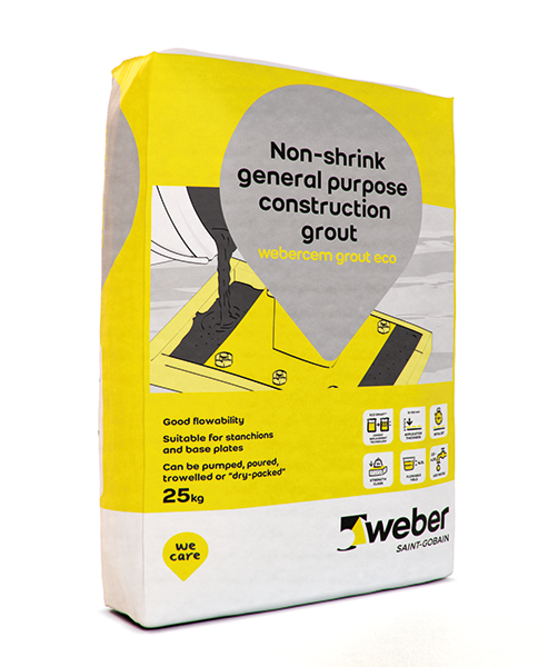 webercem grout eco 25kg