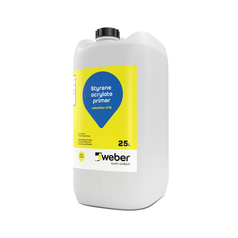 weberfloor 4716 primer dispersion 25ltr