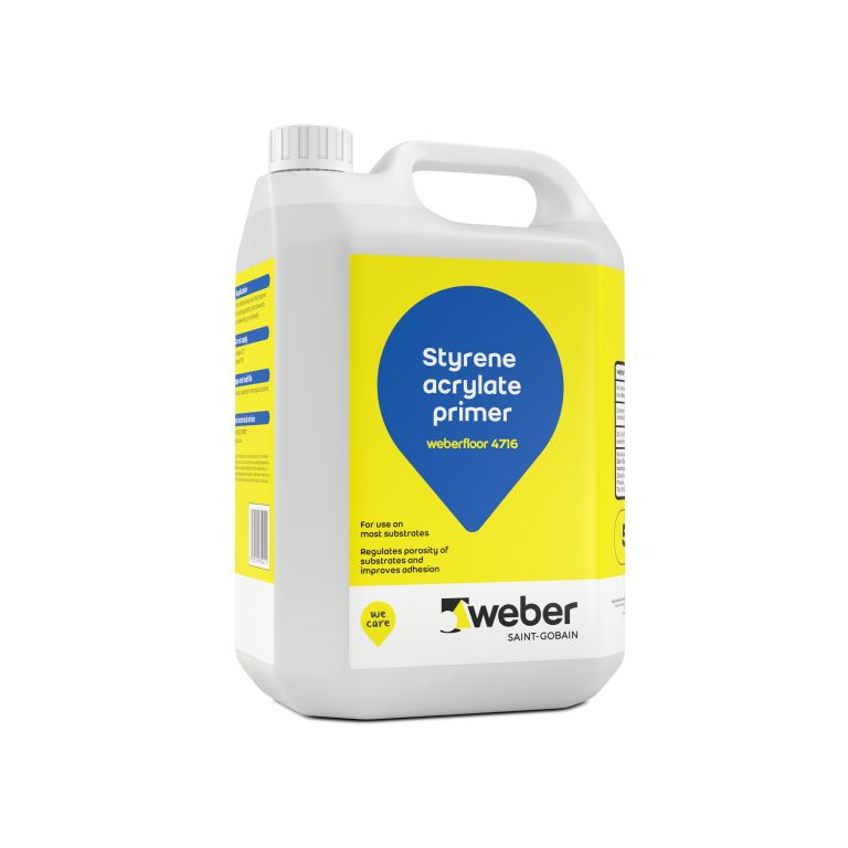 weberfloor 4716 primer dispersion 5ltr