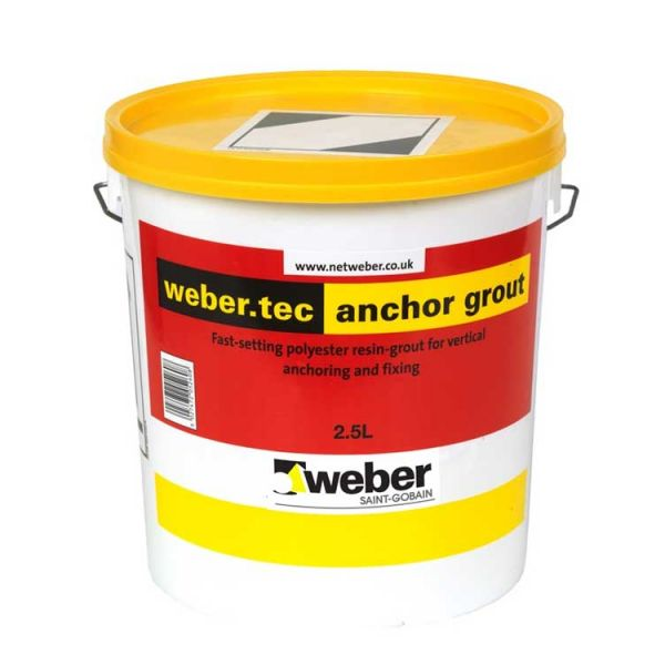 webertec anchor grout standard 14.3kg