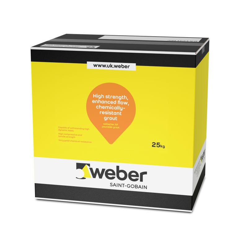 webertec EP pourable grout 25kg