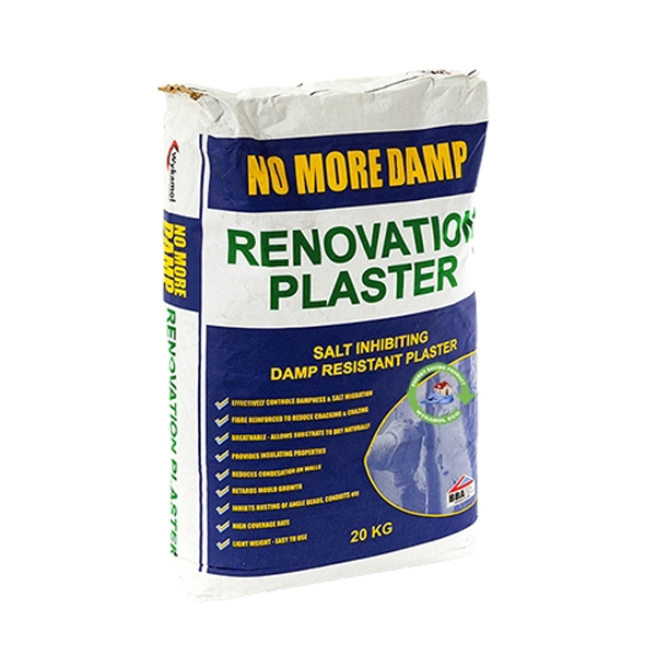 Wykamol No More Damp Renovation Plaster 20kg