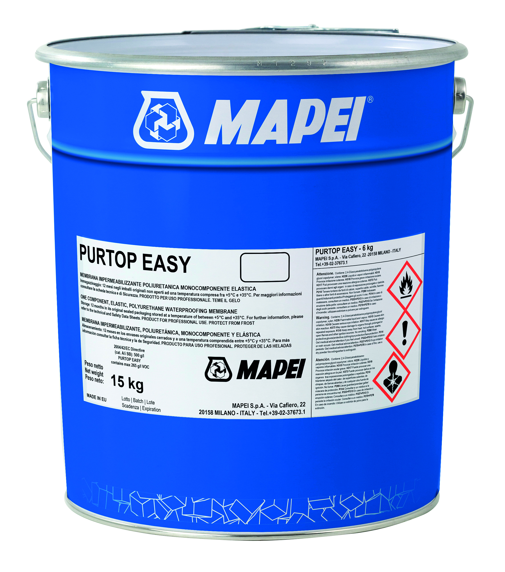 Mapei Purtop Easy Grey 15kg