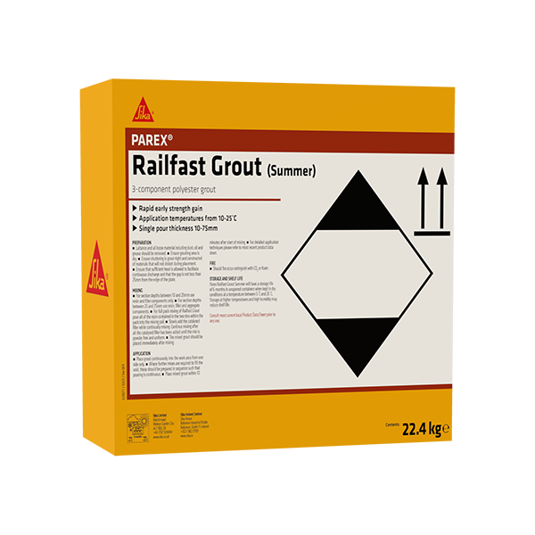 Parex Railfast Grout (Summer) 32.8kg (TG124)