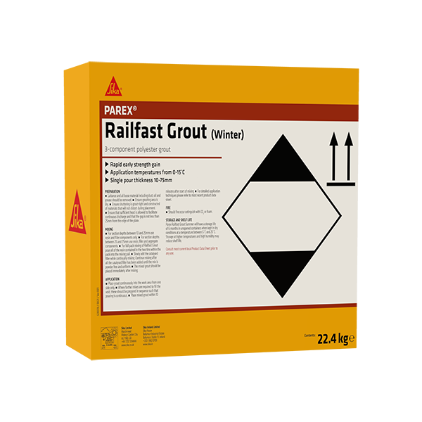 Parex Railfast Grout (Winter) 32.8kg (TG123)