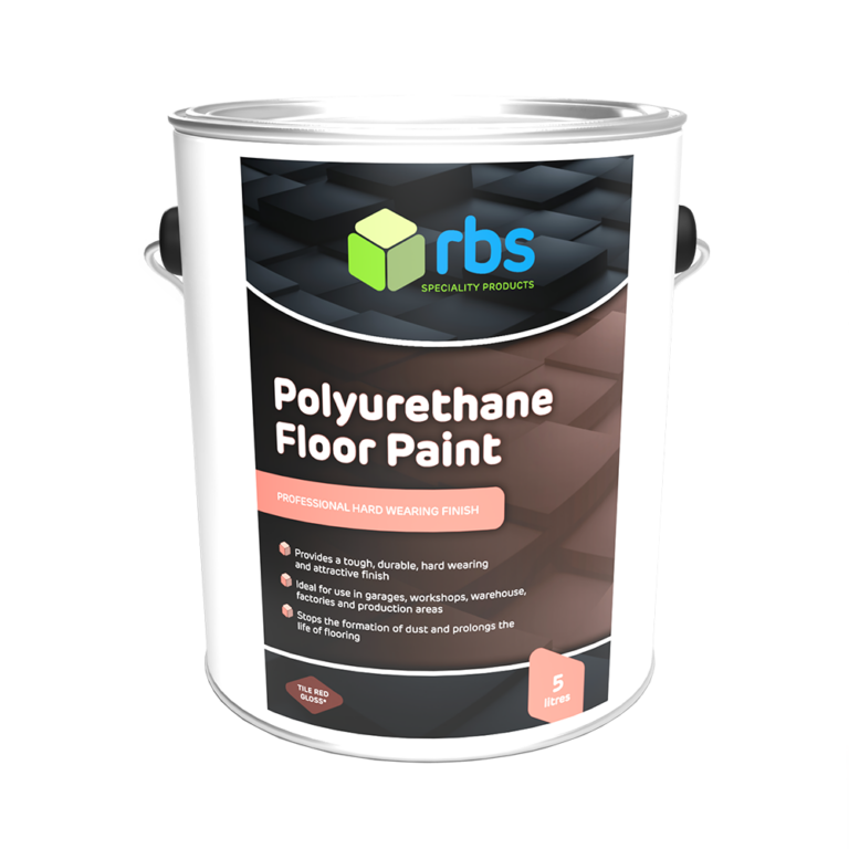 rbs Polyurethane Floor Paint Tile Red 5ltr Resapol