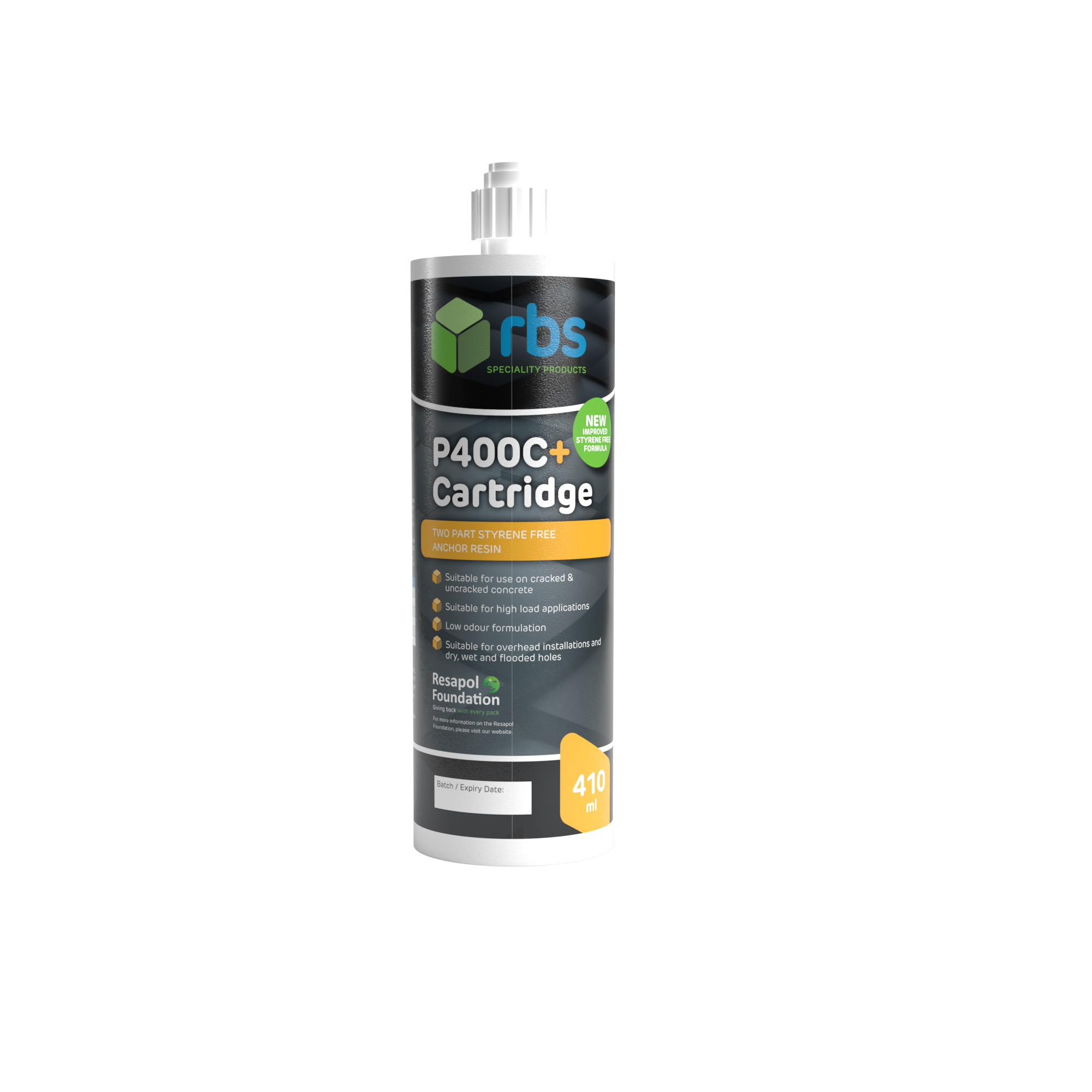 rbs P400C+ Cartridge 410ml
