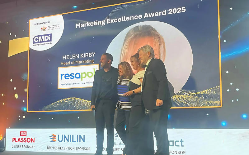 Helen being presented with the award at the annual BMF Members Day Conference and Awards