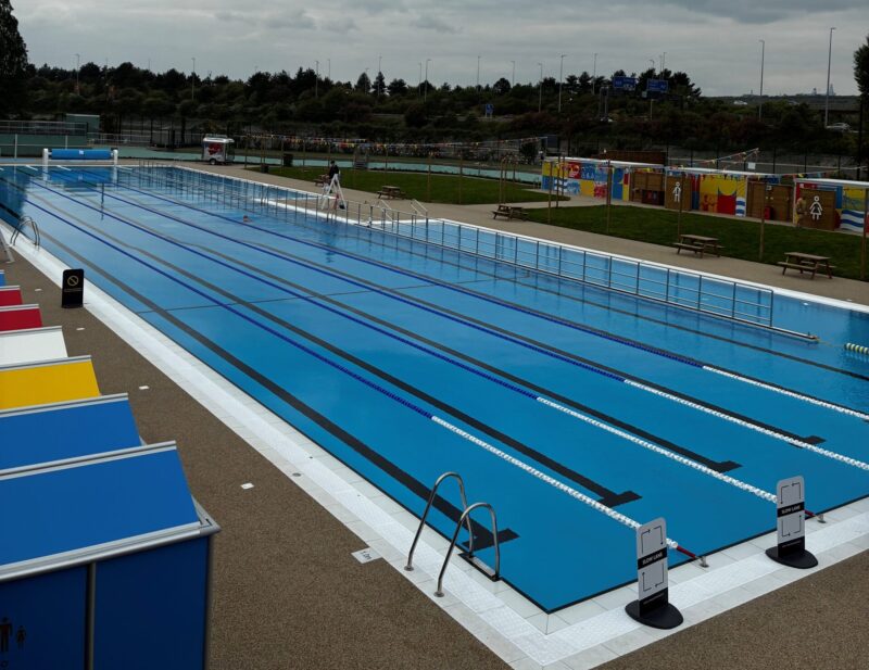Hilsea Lido the finished project