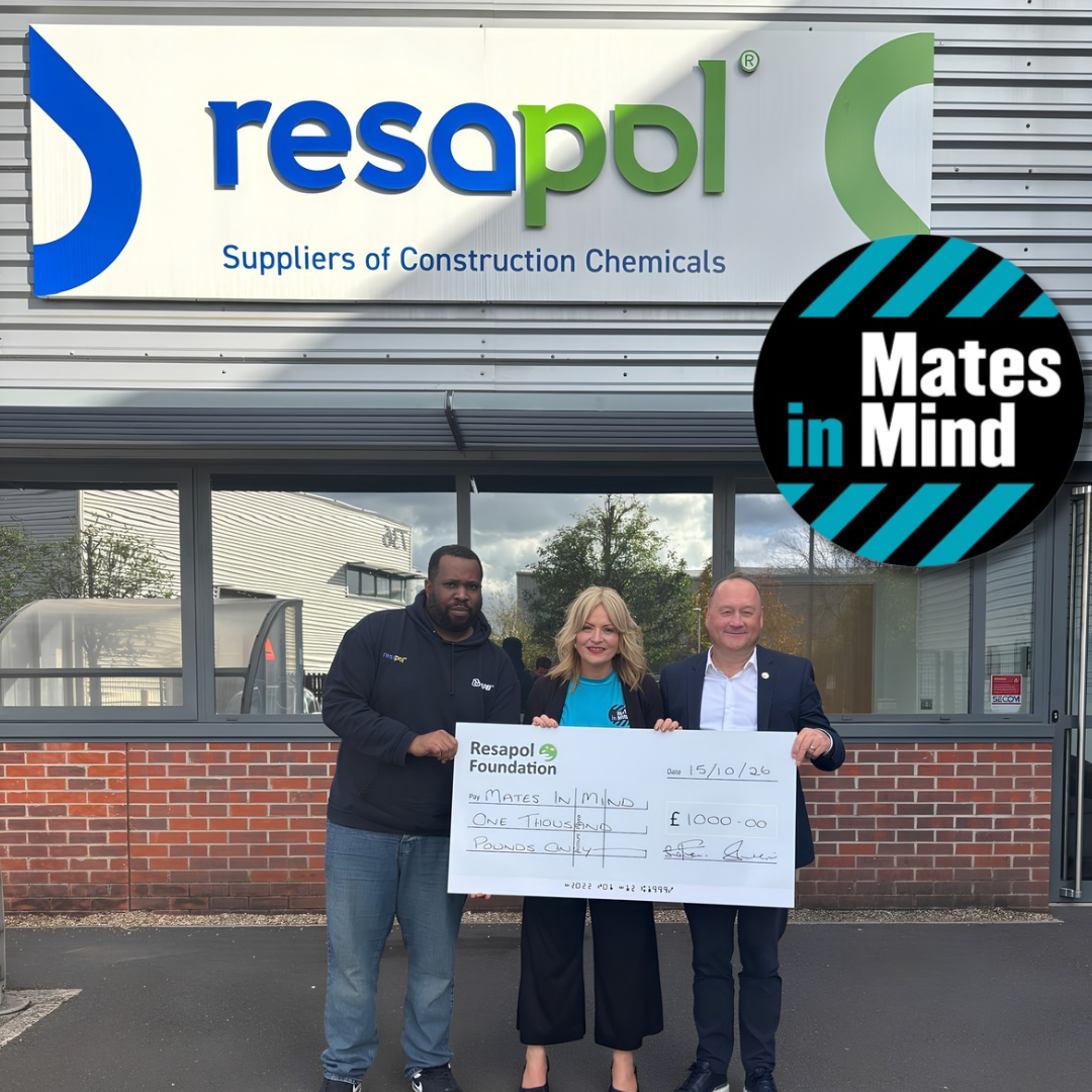 Cheque presentation to mates in mind